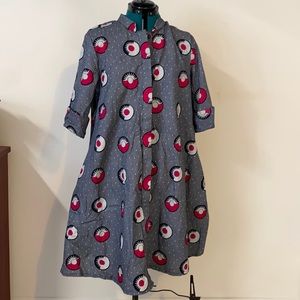 Zuri - Made in Kenya - BNWOT Shirtdress